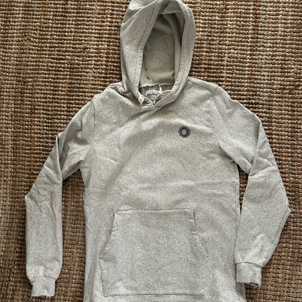 Gray Rhythm Hooded French Terry Sweatshirt
